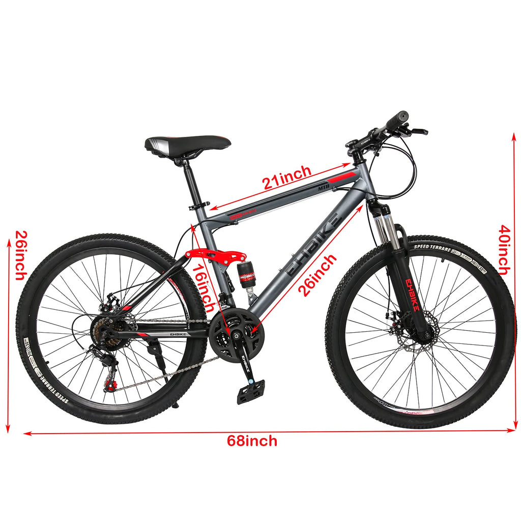 26 inch 21 Speed Mountain Bike M83778