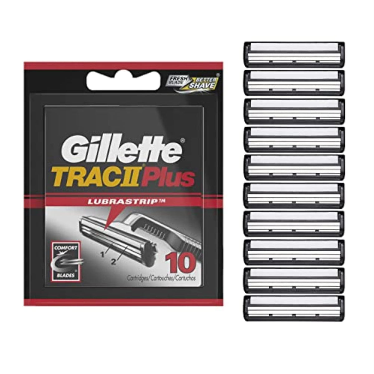 10 Count Mens Razor Blade Refills P94345