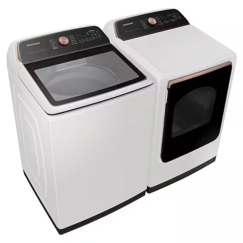 7.4 cu. ft. Vented Smart Gas Dryer with Steam Sanitize+ in Ivory L7632