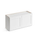 Pure White Birch Door Wall Stock Cabinet G682571
