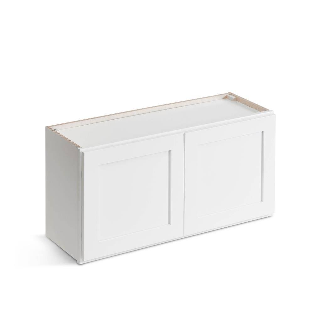 Pure White Birch Door Wall Stock Cabinet G682571