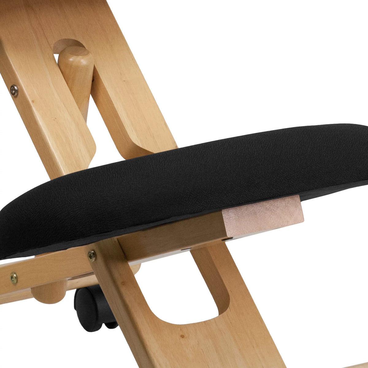 Black Ergonomic Kneeling Office Chair Q24433