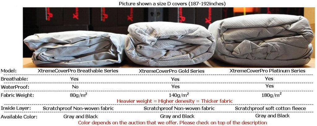 Gray Car Cover B3511