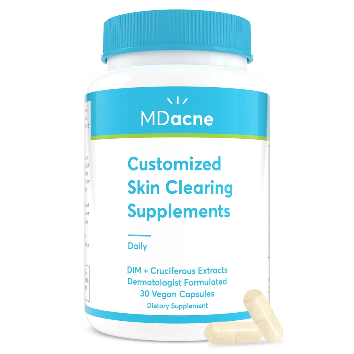 30 Vegan Capsules Skin Clearing Supplements N786