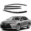 Chrome Side Window Vent Visor 4 Piece Set for Toyota Camry 2017-2021 N9437