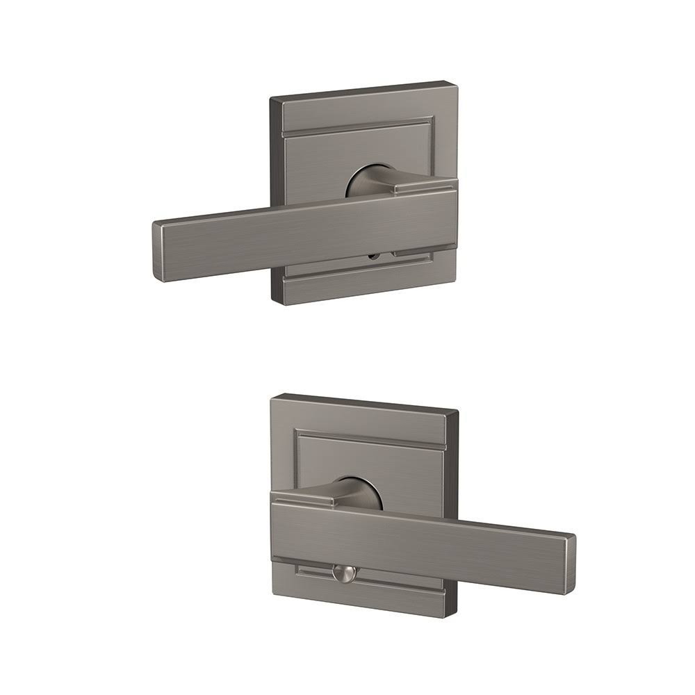 Aged Bronze Finish Passage and Privacy Lock I71949