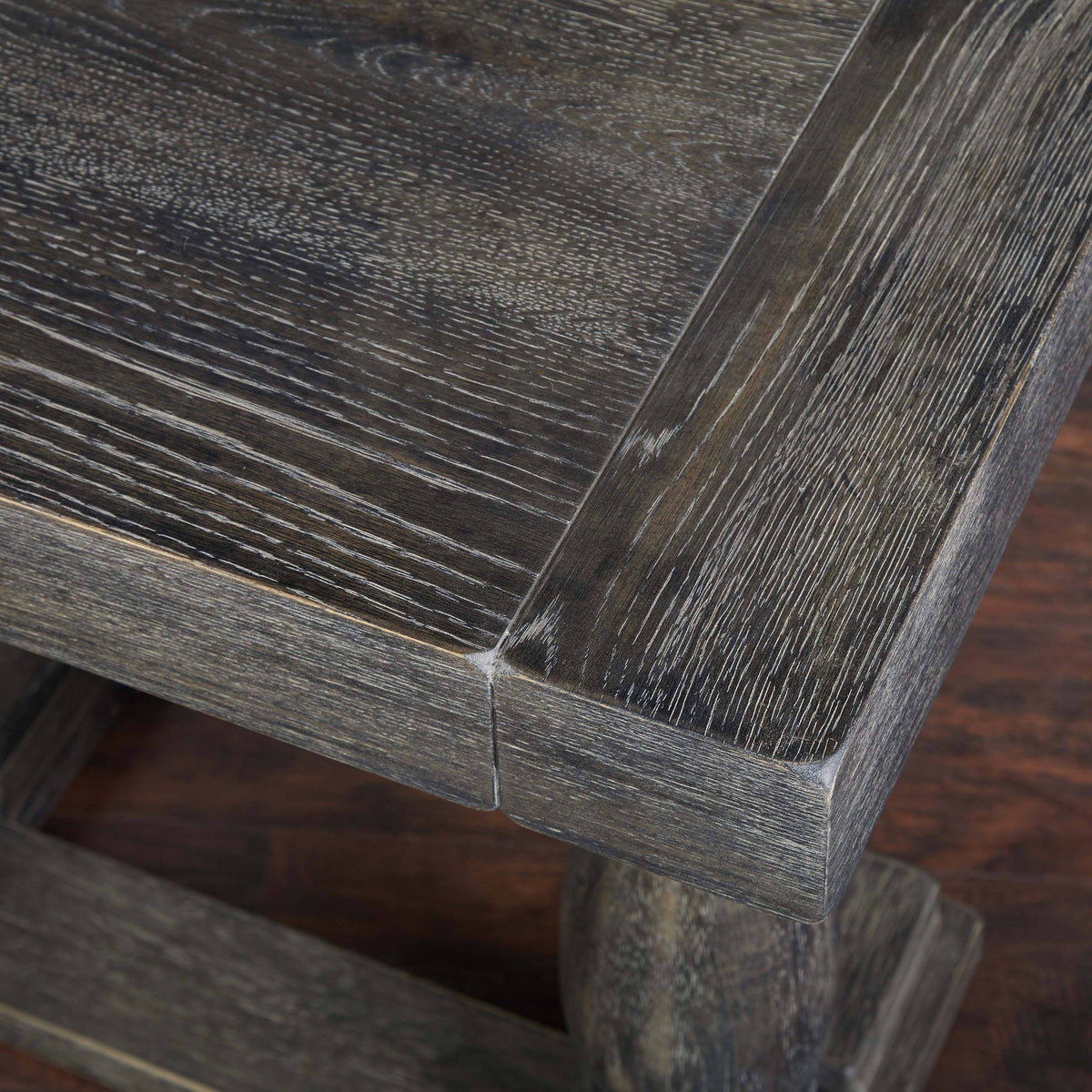 Rustic Brown End Table P136