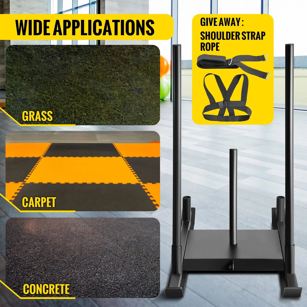 500lbs Capacity Training Sled N67142
