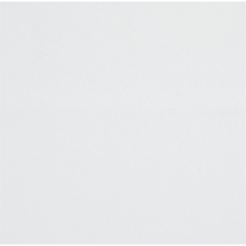 White Italian Top Grain Leather Sectional L6404