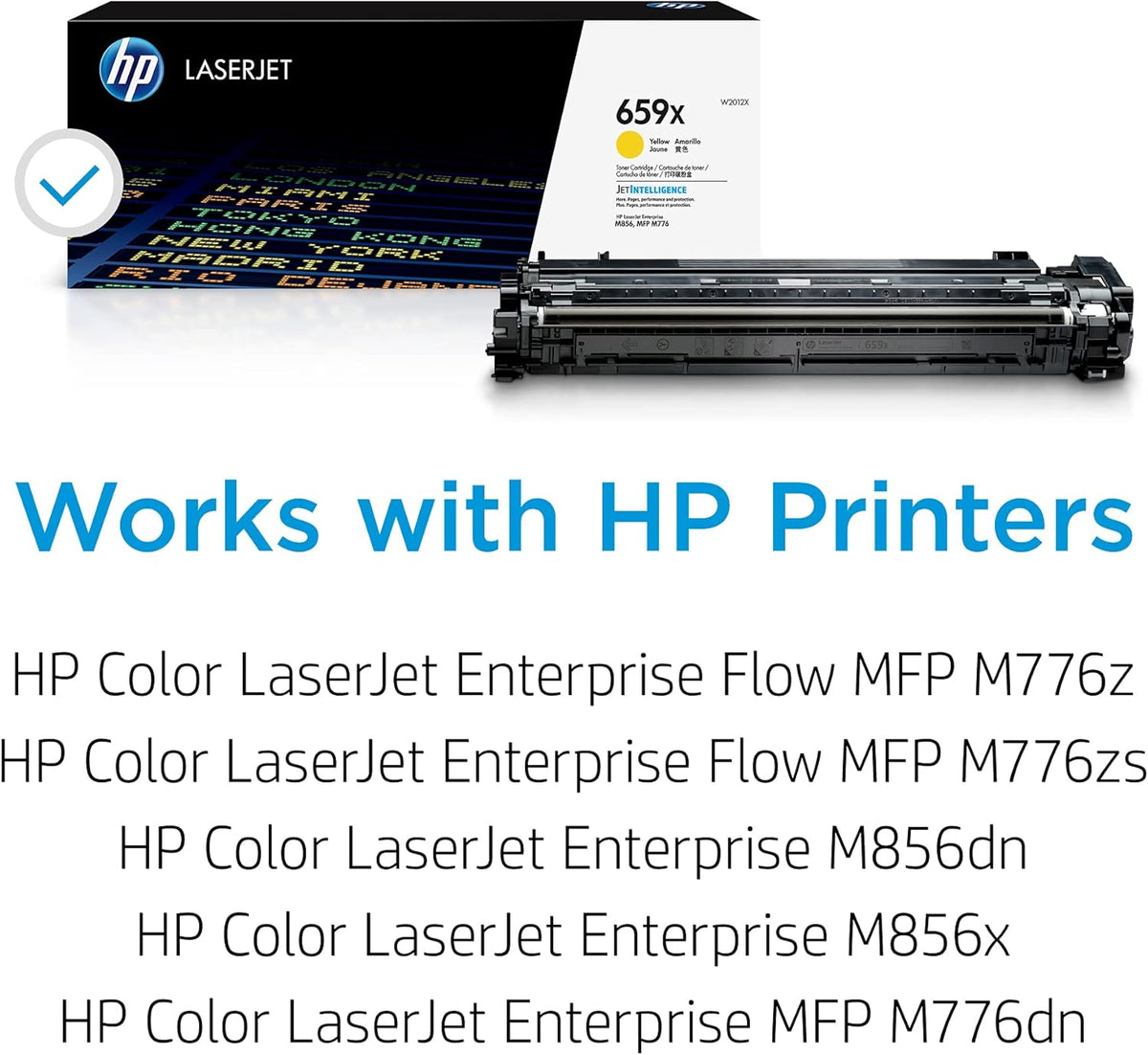Yellow High Yield Toner Cartridge U726