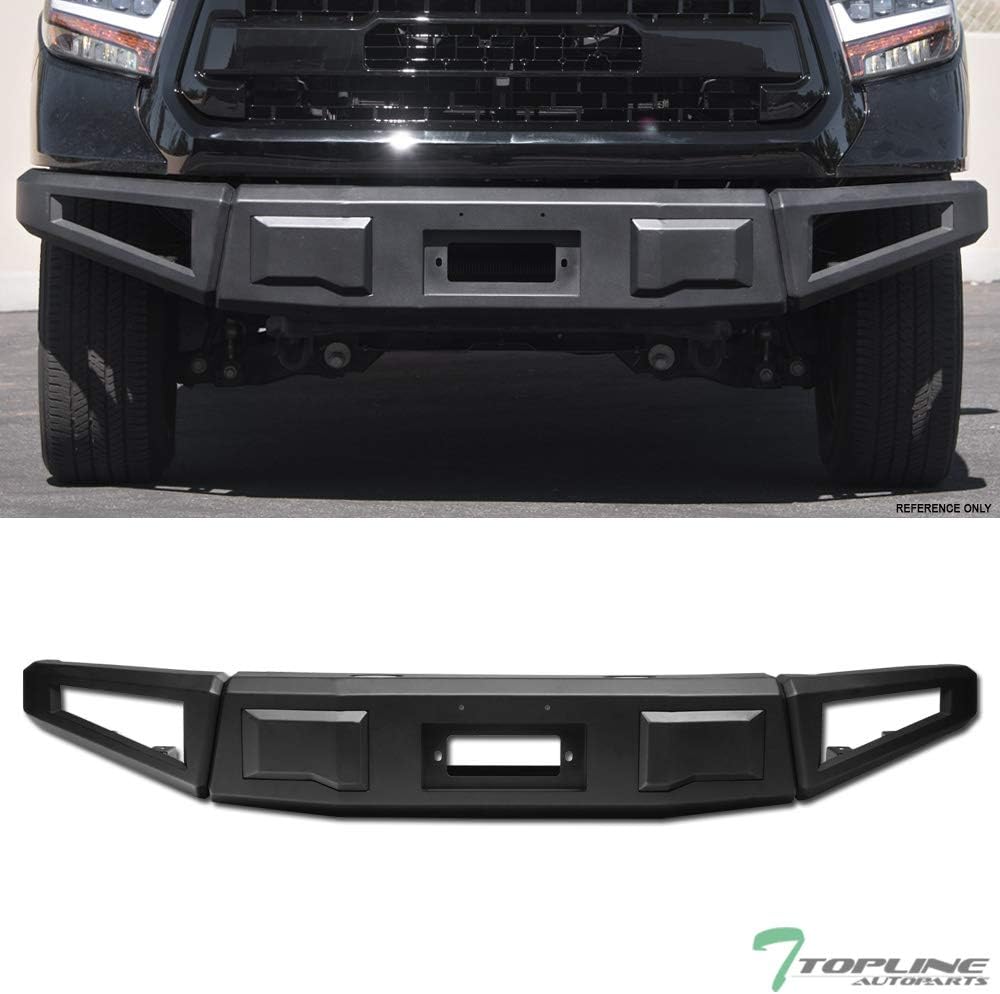 Black Steel Front Bumper W669