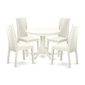 Linen White Dining Room Set Z1093