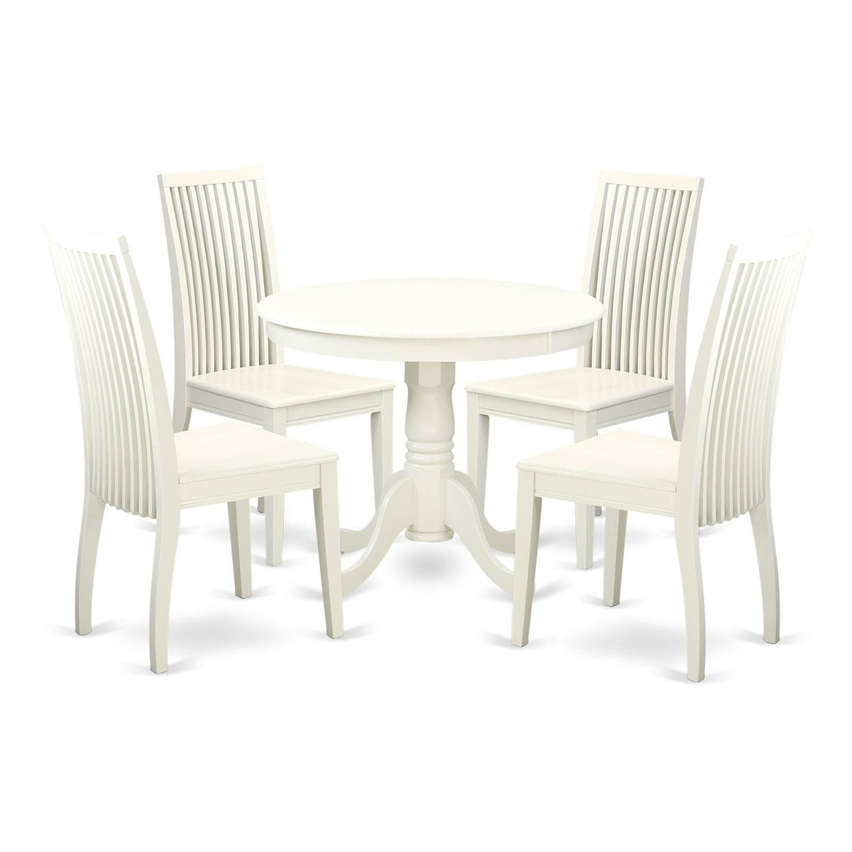 Linen White Dining Room Set Z1093