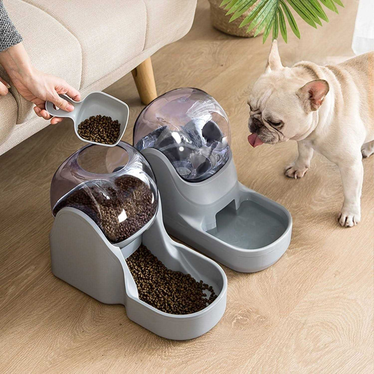 Automatic Dog & Cat Waterer & Feeder Bundle Set R943