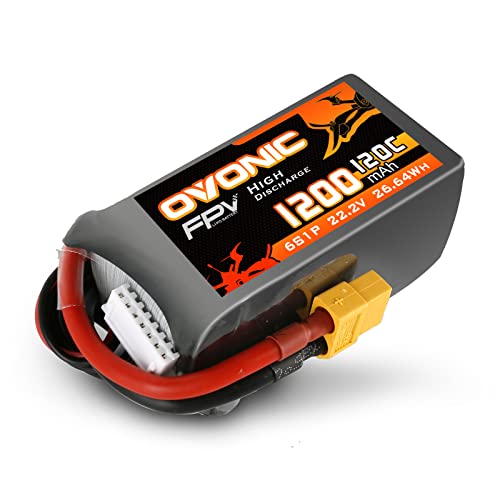 6s 120C 1600mAh 22.2V Lipo Battery with XT60 Connector O143522