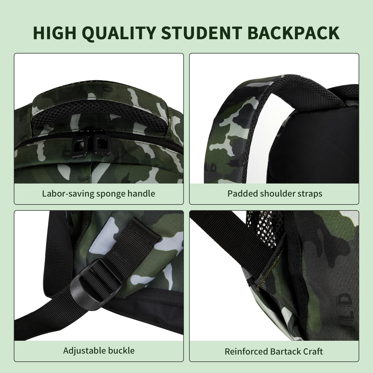 Wheeled Backpack Rolling Daypack Trolley School Bag E344162