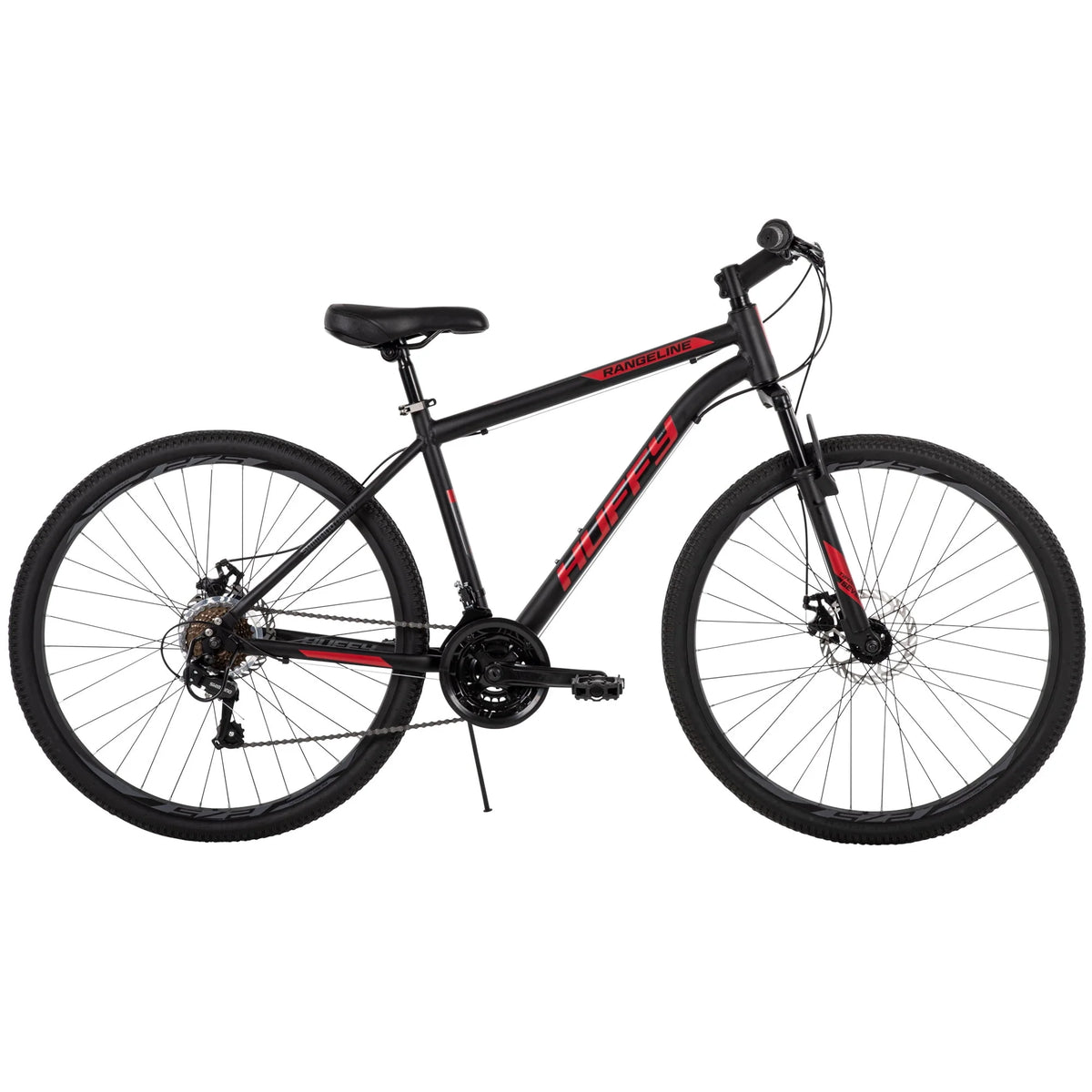 Black and Red Mountain Bikes D607380
