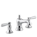 Widespread Double Handle Bathroom Faucet with Drain Assembly W54264