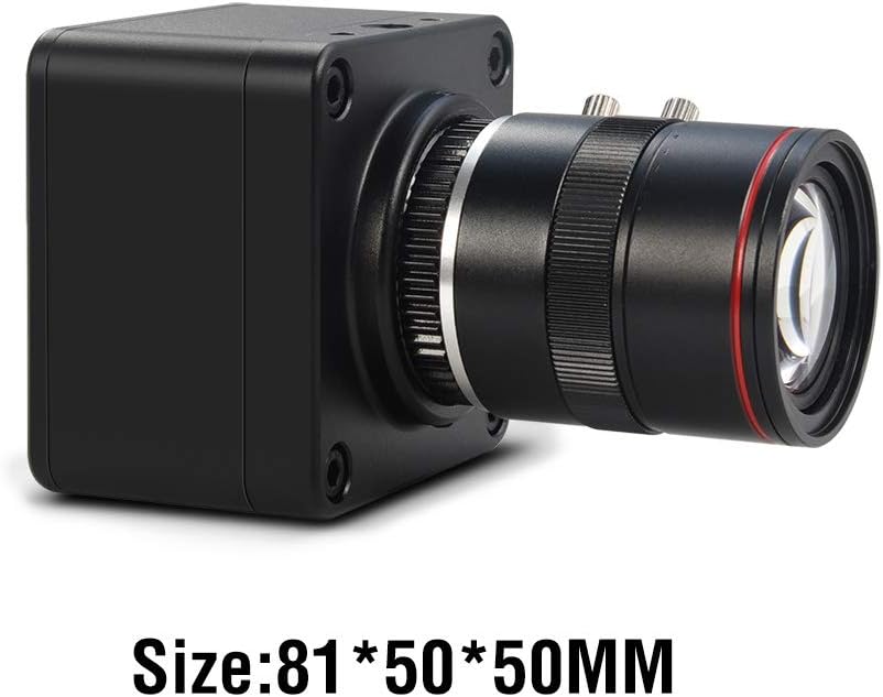 4K USB Camera with 6-12mm Varifocal Manual Lens Webcam Y644