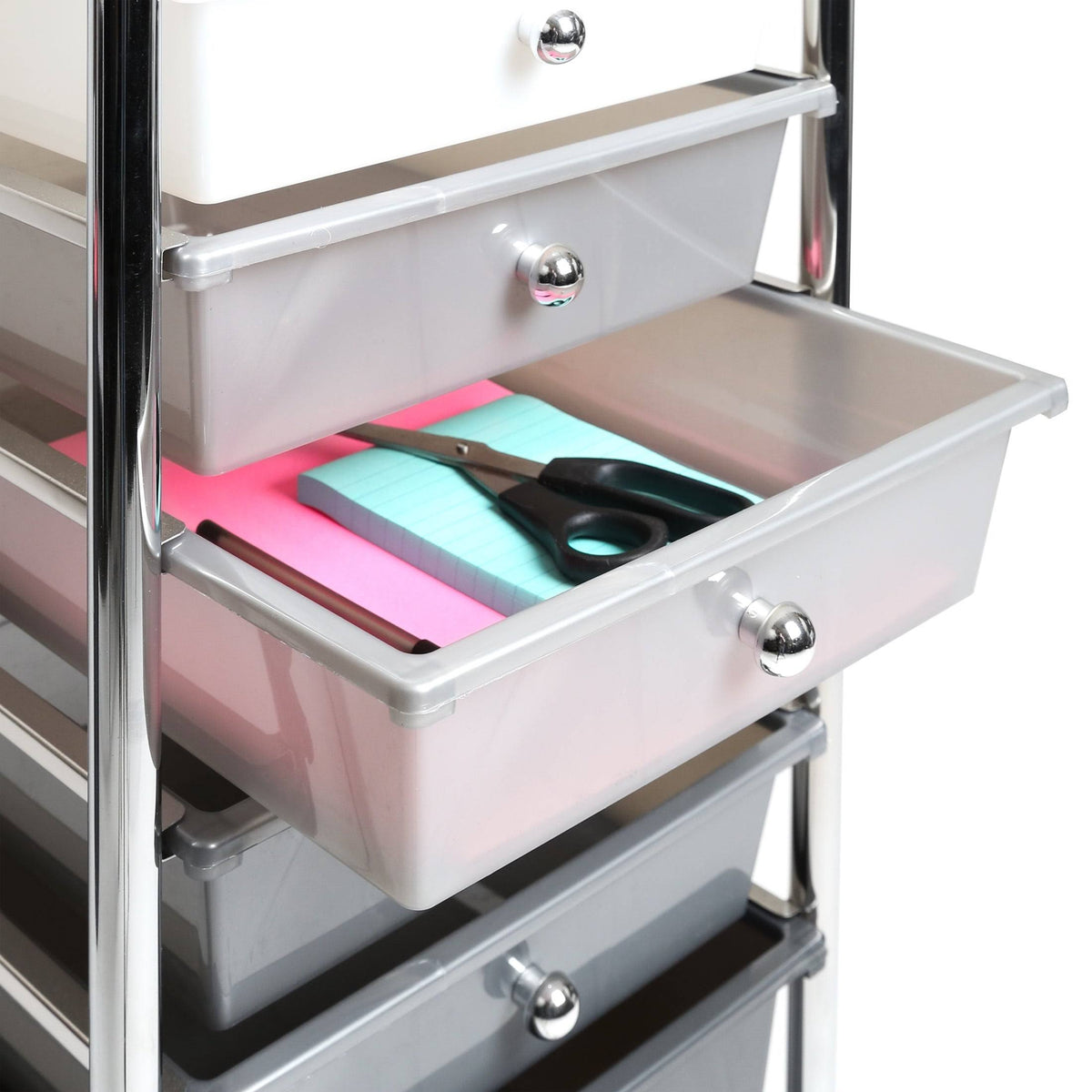 8 Drawer Storage Bin Organizer Cart K198993