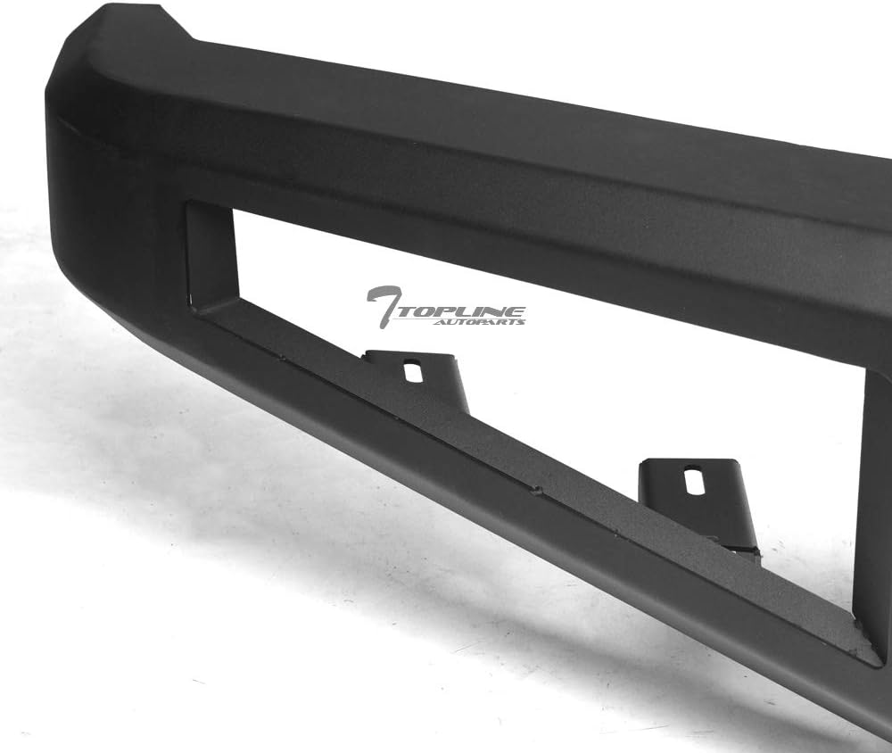 Black Steel Front Bumper W669