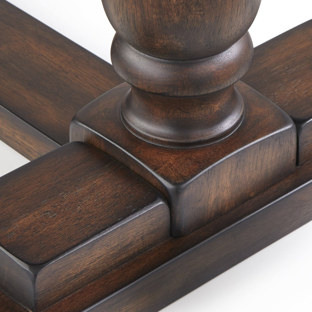 Rustic Brown End Table P136