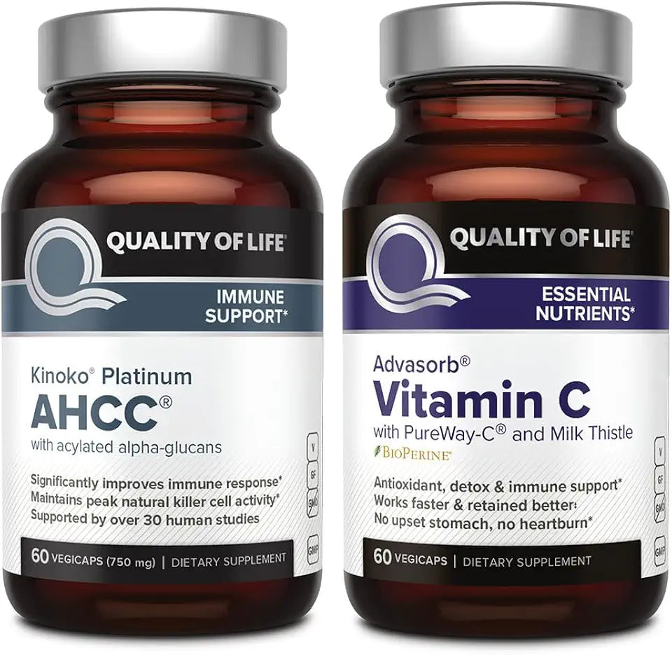 Immune Support Bundle AHCC Vitamin C O661573