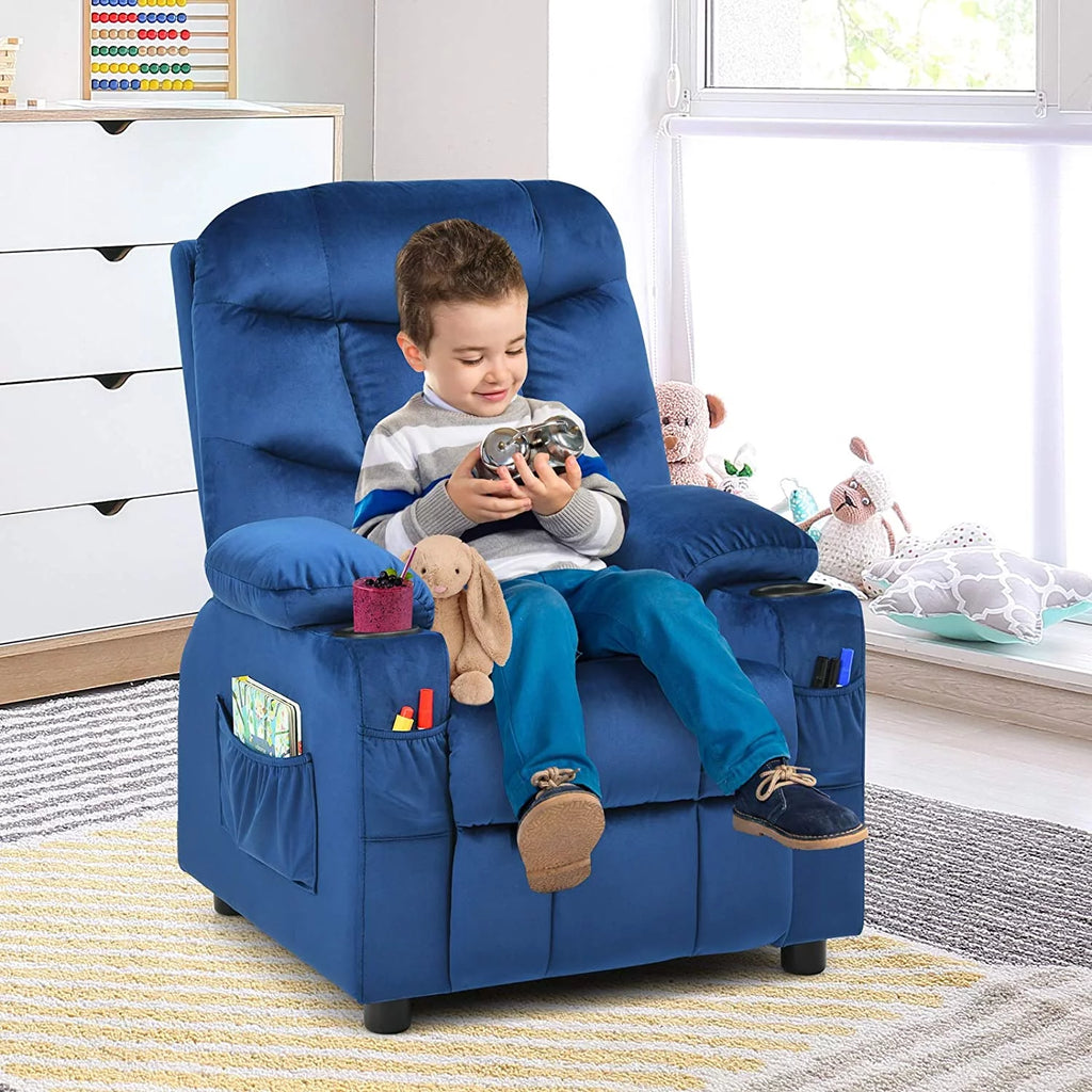 Kids Recliner Chair with Cup Holder L926