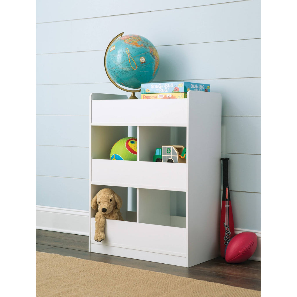 White Vertical Toy Organizer X491707
