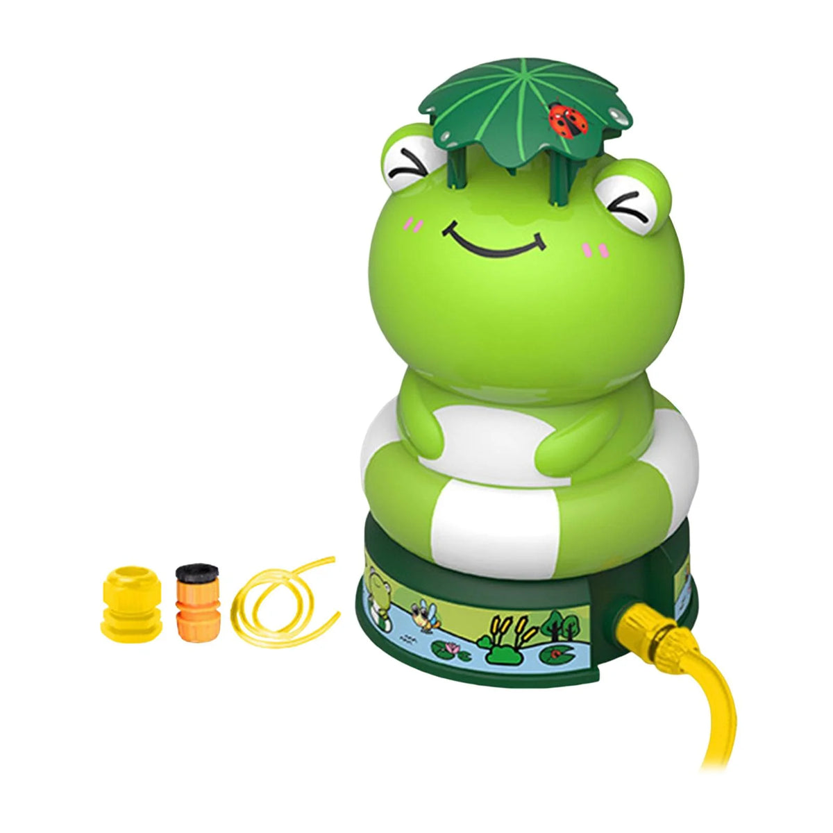 Frog Sprinkler for Kids Outdoor Water Sprinkler J869818