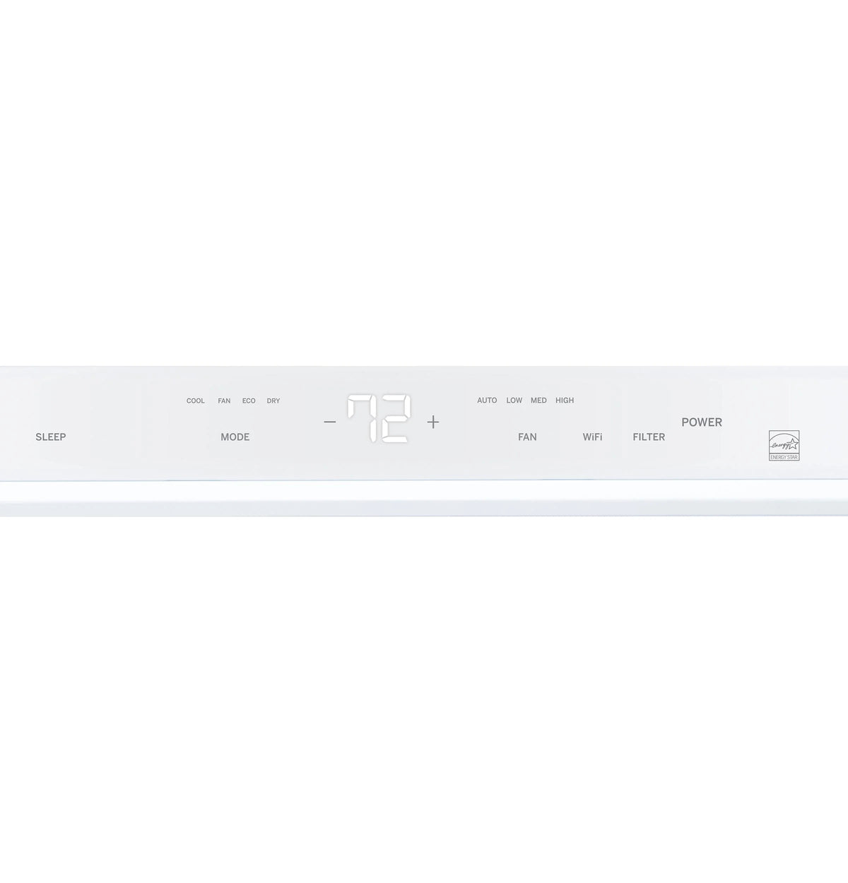 9,000 - 10,500 BTU Air Conditioner White D389617