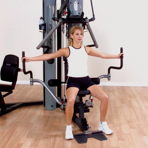 210lbs Multi-Station Gym Machine with Leg and Calf Press Attachment T128806