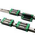 Linear Rail 2X HGR20-1000mm Slide Guideway + 4X HGH20CA Bearing Block Carriage for DIY CNC Y26068