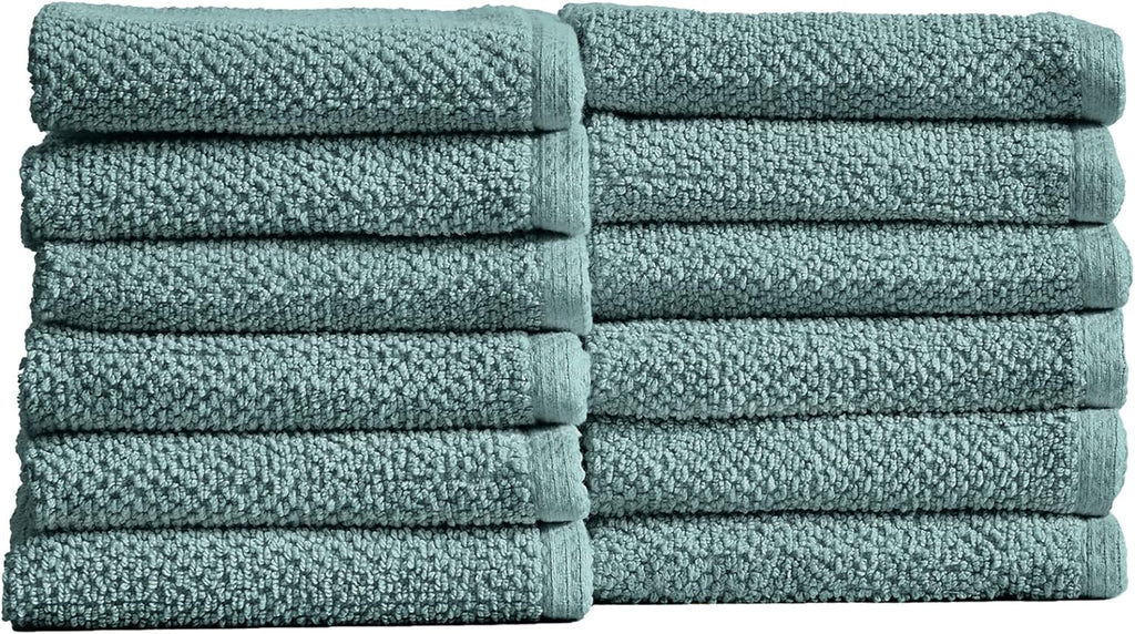 Light Grey Set of 4 Cotton Quick-Dry Bath Towels C2325