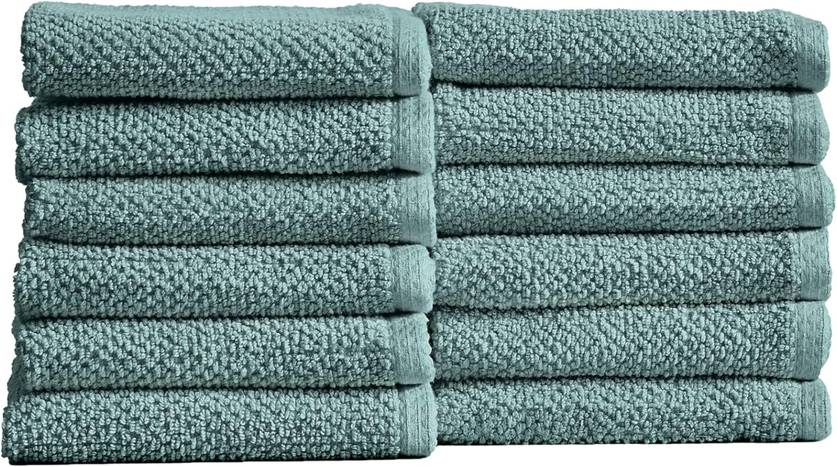 Light Grey Set of 4 Cotton Quick-Dry Bath Towels C2325