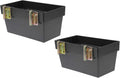 Heavy Duty E-Track Storage Bin Pack of 2 X924769