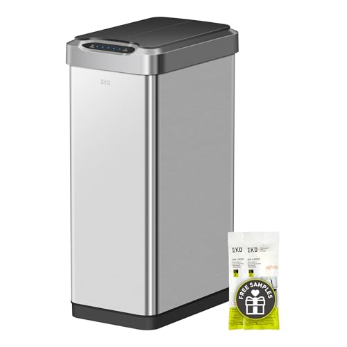 50 Liter Touchless Rectangular Motion Sensor Trash Can L8003