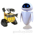 Gift Set of 2pcs Pixar Wall E and Eve Action Figure Loose Hot J259