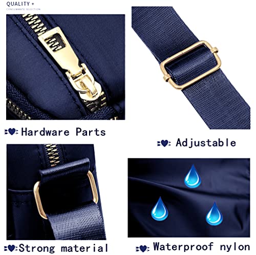 Black Nylon Crossbody Bag T776501