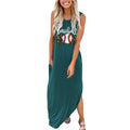 Graphic Printed Casual Long Tshirt Sundress R337