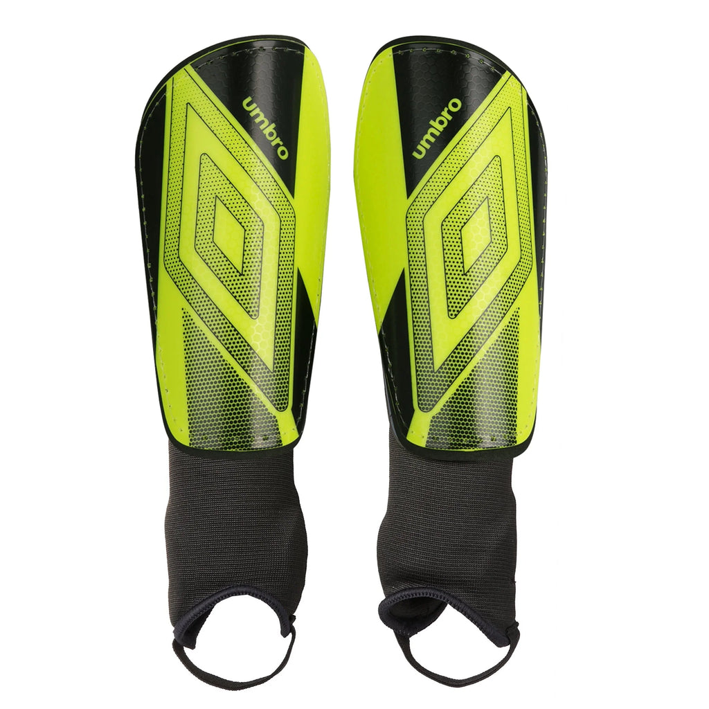 Bright Yellow Soccer Shin Guards O470