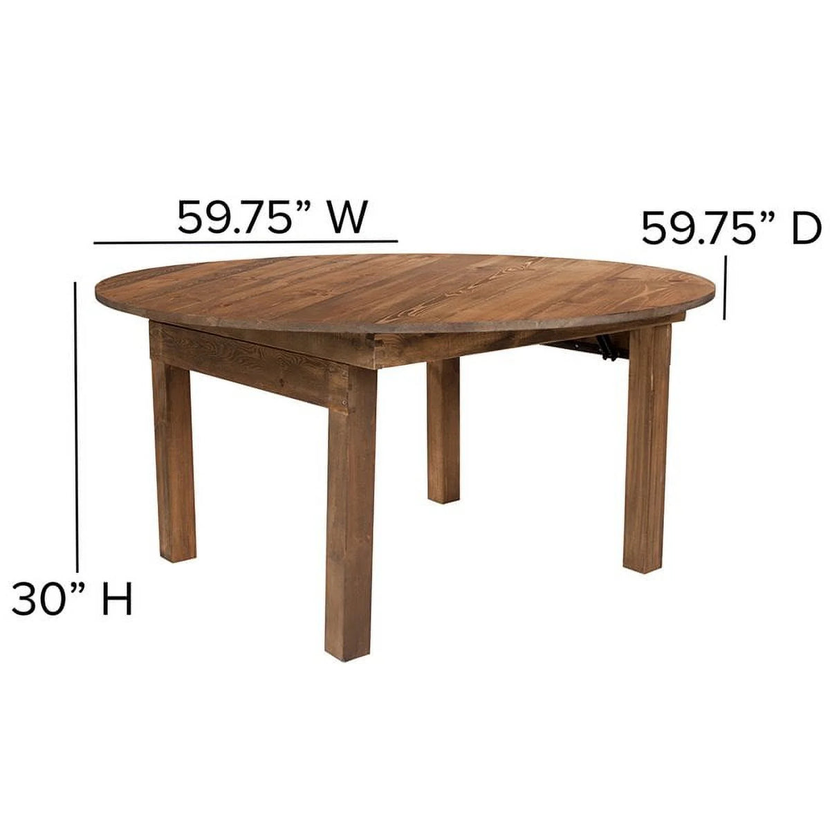 60" Round Farm Dining Table T325287