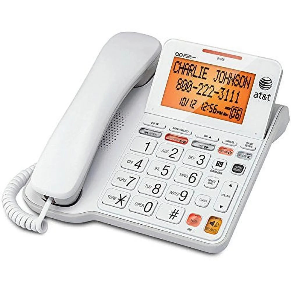 White Corded Desk Phone T684495