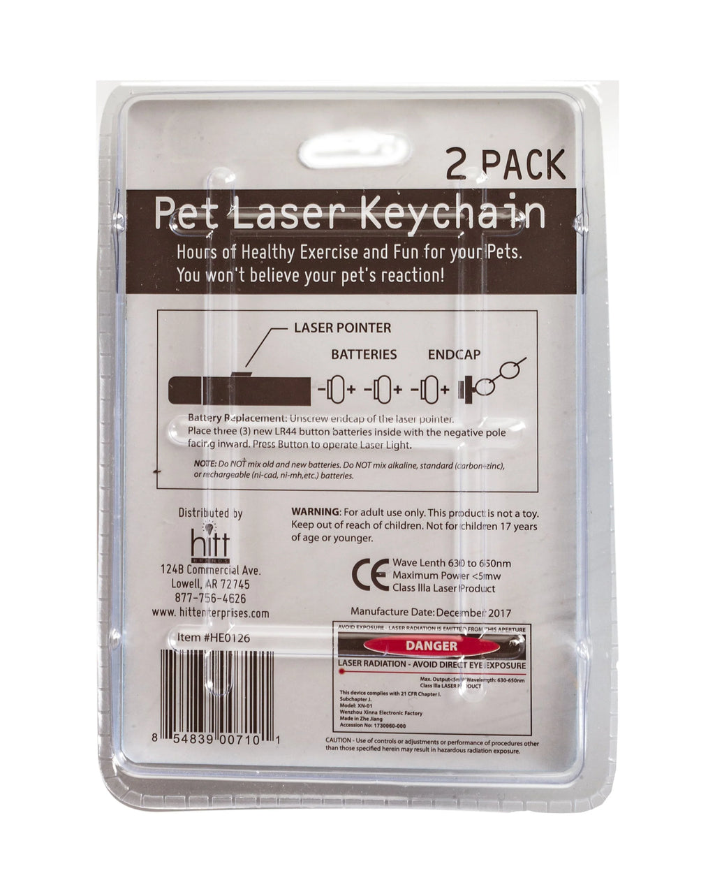 Pet Laser Exerciser Keychain Toy 2 Pack I7228