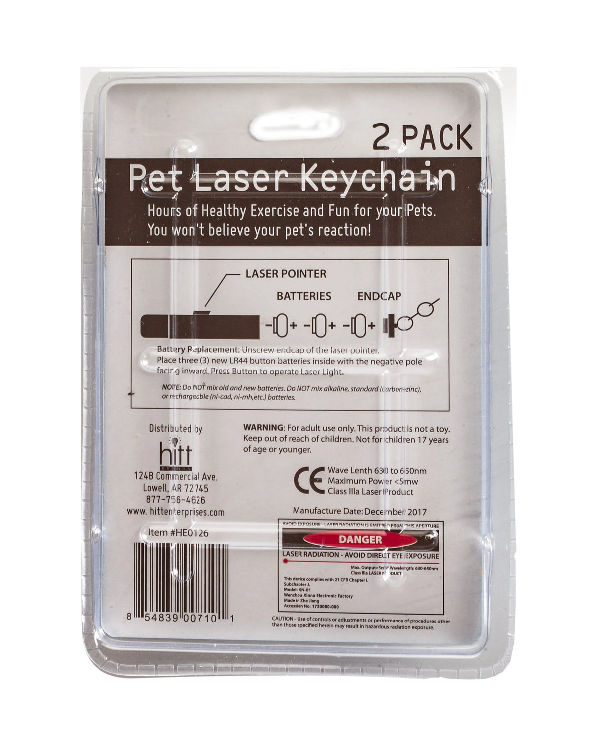 Pet Laser Exerciser Keychain Toy 2 Pack I7228
