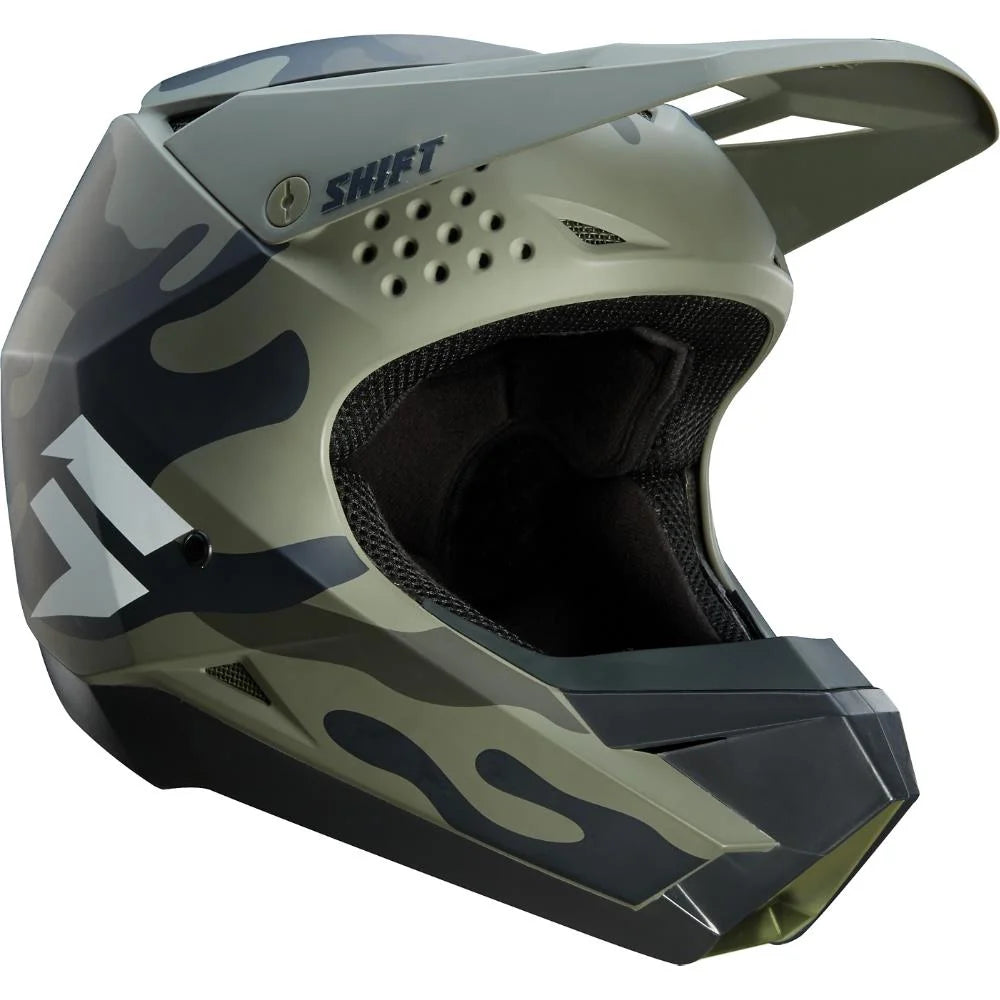 Green Camo Helmet Y215