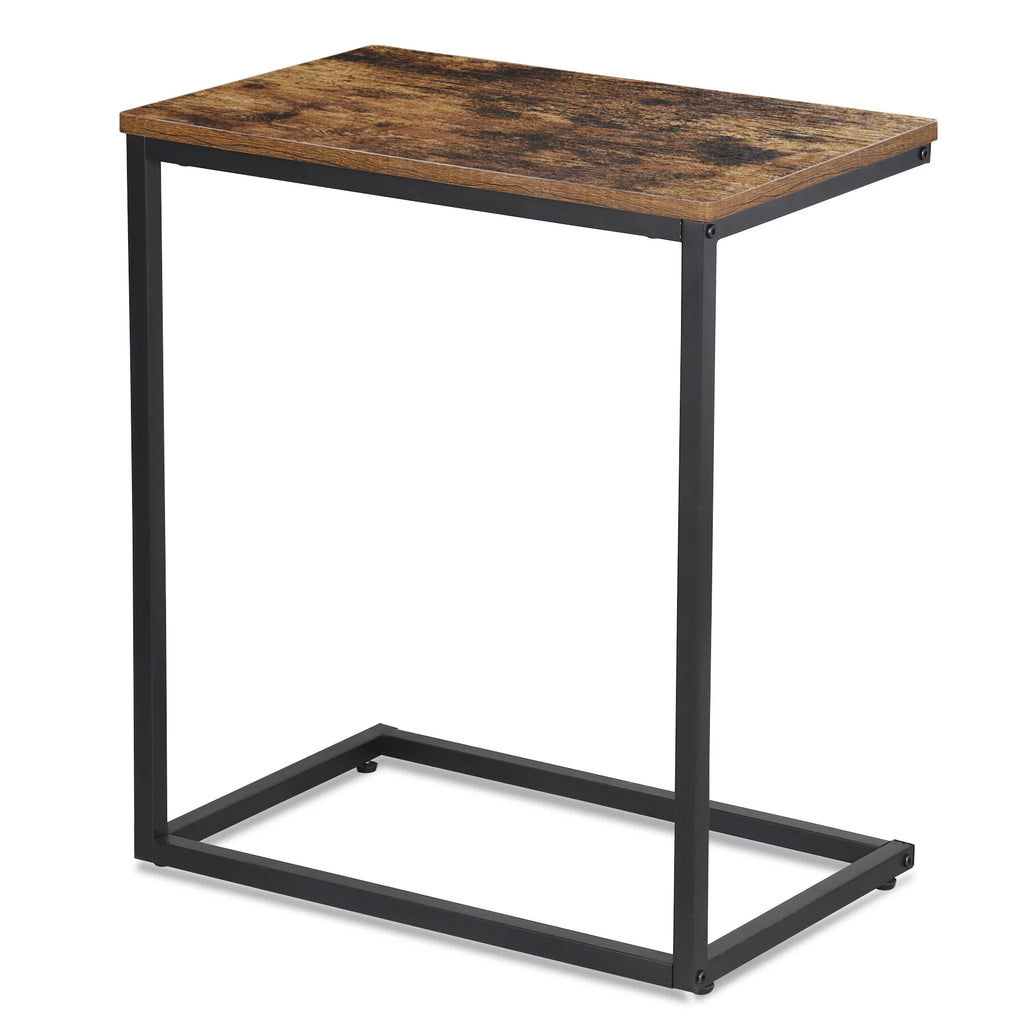 25''H C-Shaped Metal End Table R625