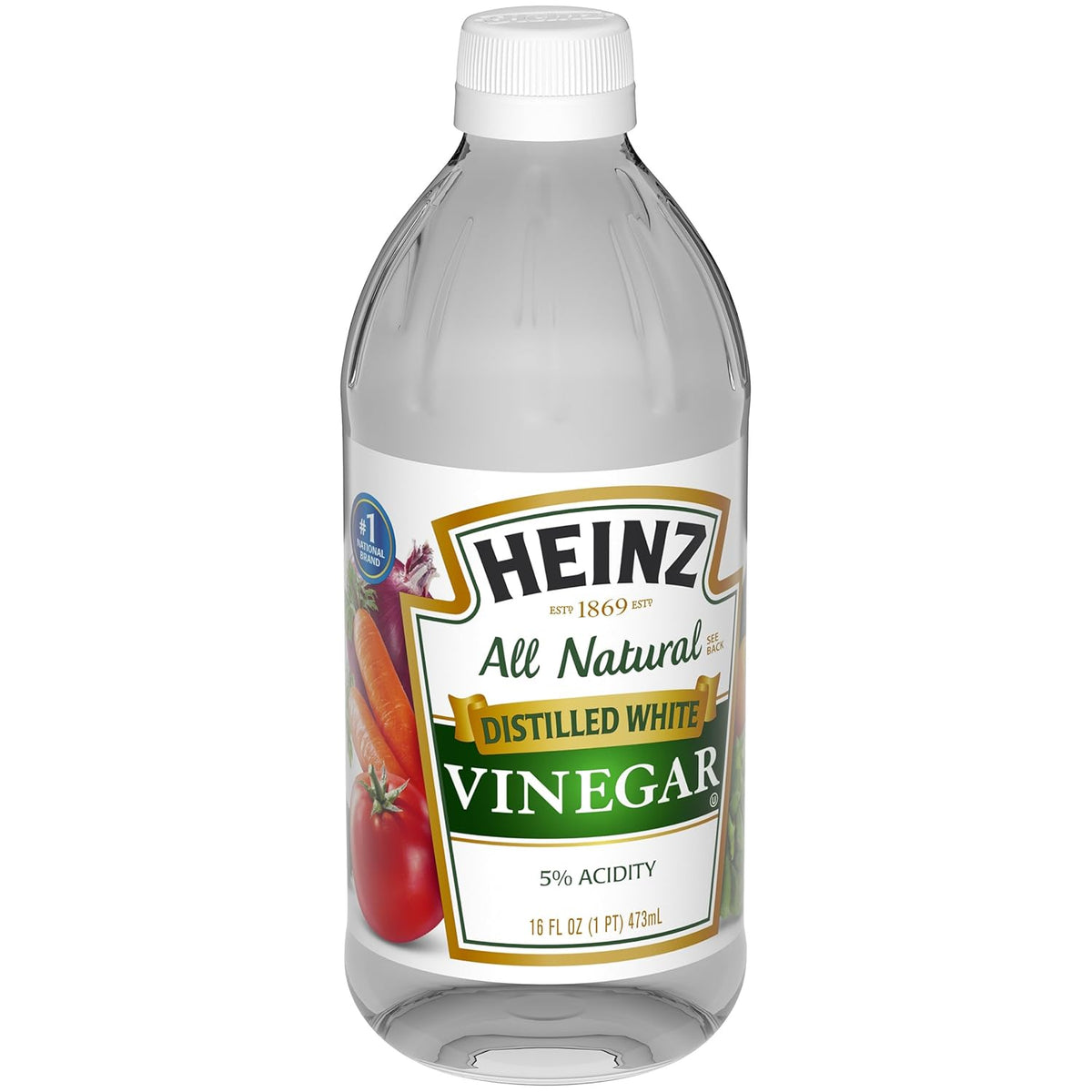 Distilled White Vinegar, 5% Acidity, 16 Fl Ounce Q999173