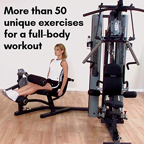 210lbs Multi-Station Gym Machine with Leg and Calf Press Attachment T128806