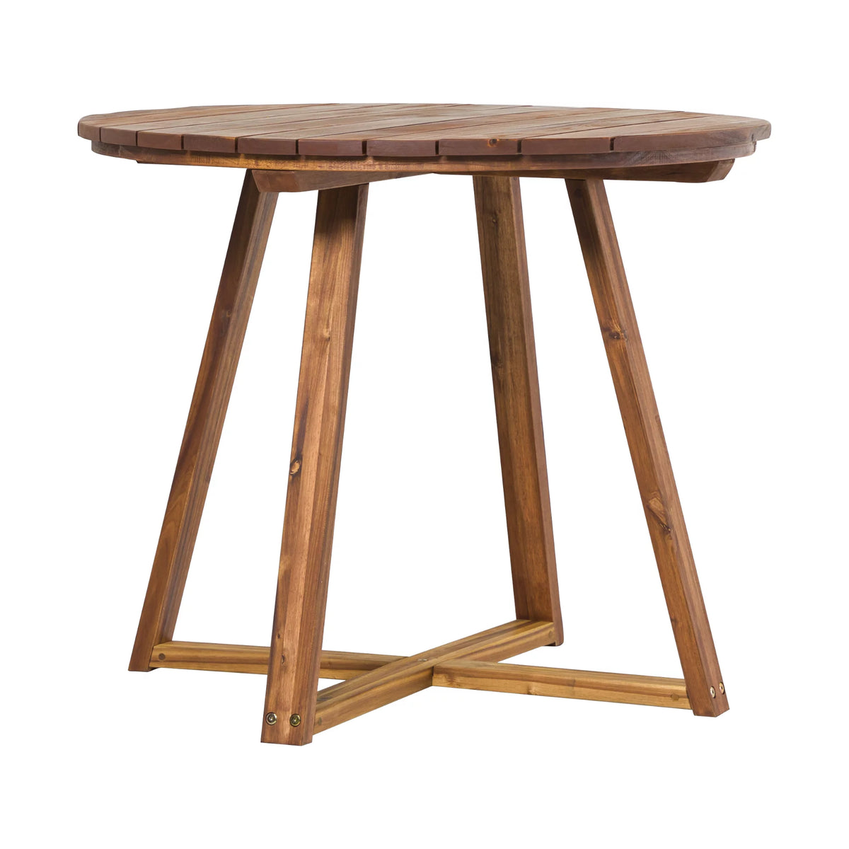 30” Solid Acacia Wood Outdoor Dining Table Q3601